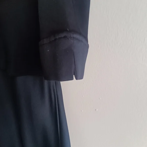 Vintage Holt Renfrew Black Evening Gown - Size 12 Modern 8-10 - Picture 6 of 13